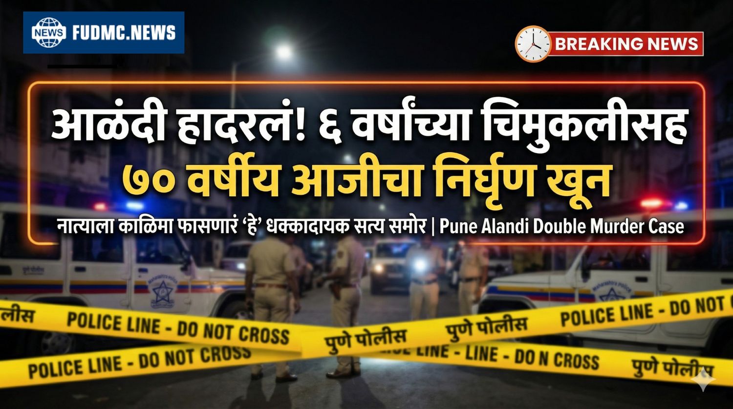 आळंदी हादरलं! ६ वर्षांच्या चिमुकलीसह ७० वर्षीय आजीचा निर्घृण खून; नात्याला काळिमा फासणारं ‘हे’ धक्कादायक सत्य समोर | Pune Alandi Double Murder Case