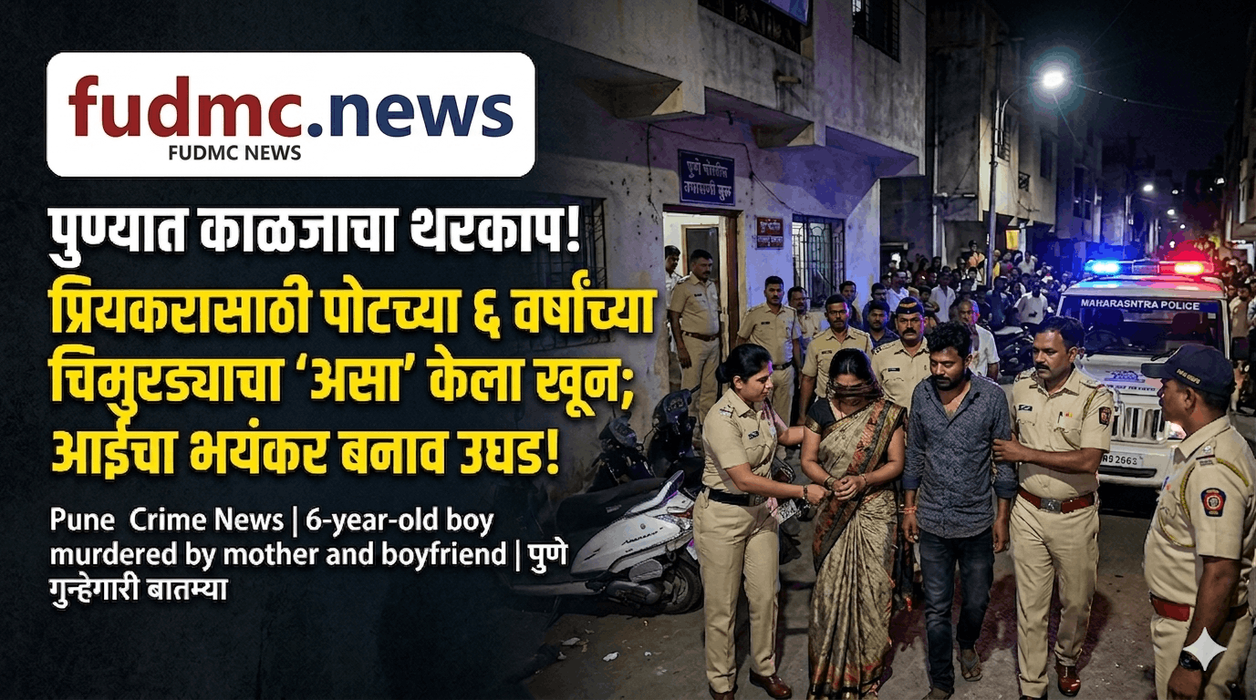 पुण्यात काळजाचा थरकाप! प्रियकरासाठी आईनेच ६ वर्षांच्या मुलाचा घेतला जीव | Pune Crime News