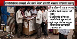 मांजरी पोलिसांच्या नाकाखाली अवैध धंद्यांचे ‘थैमान’; तरुण पिढी व्यसनाच्या विळख्यात, पोलिसांच्या कार्यक्षमतेवर प्रश्नचिन्ह