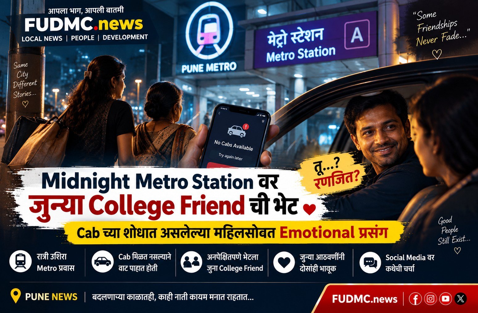 Midnight Metro Station